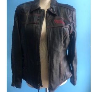 Harley Davidson woman’s leather coat